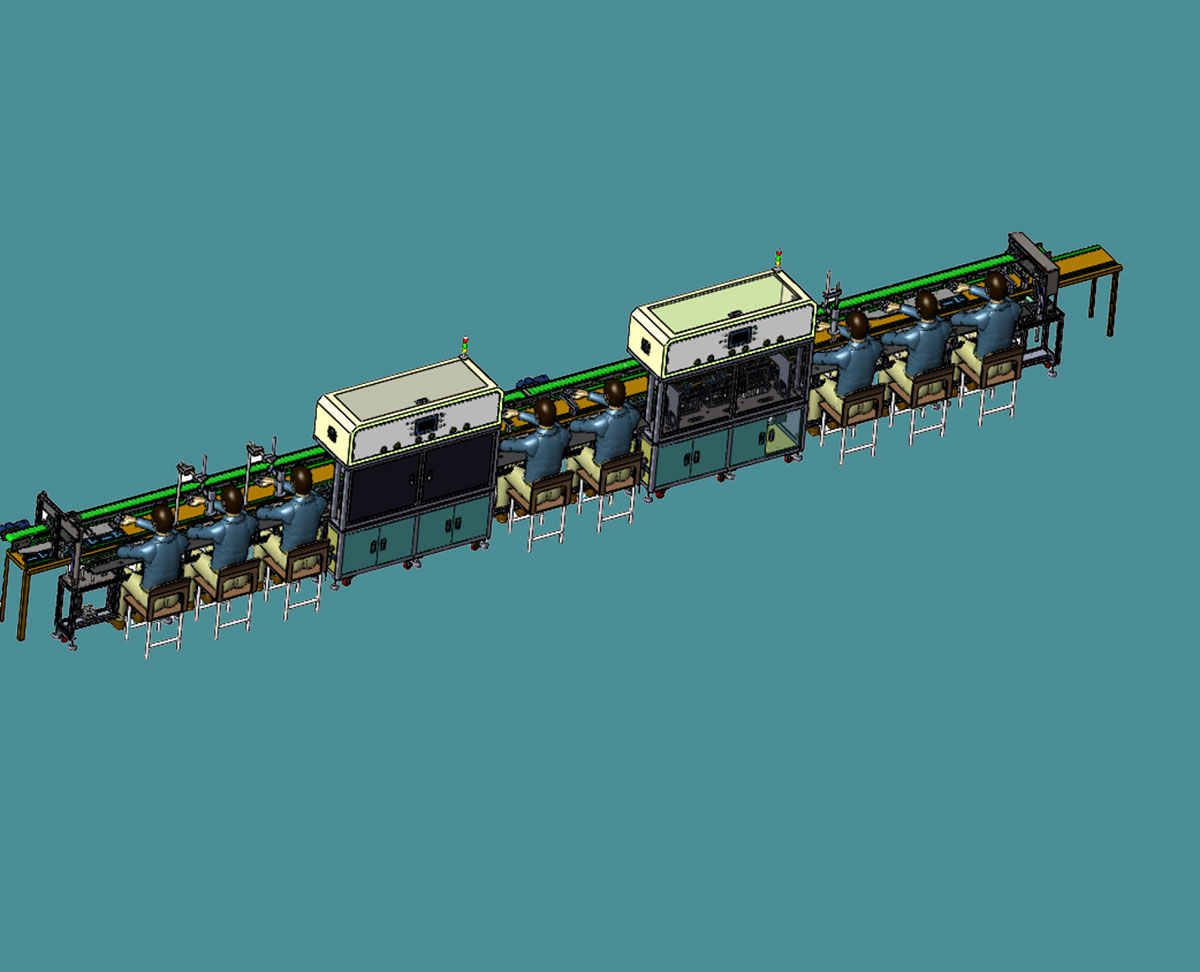 TWS耳機排線貼付保壓